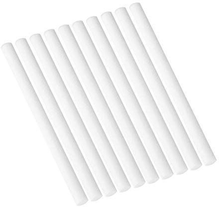 Serlium Luftbefeuchter-Sticks, 10 Stück Baumwollfilter-Luftbefeuchter-Ersatz oder USB-Mini-Luftbefeuchter im Schlafzimmer, Büro, Auto, Zuhause