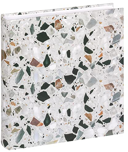 walther design Fotoalbum stone black 30 x 30 cm Terrazzo FA-298-2