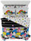 Franco Collectibles Sanrio Hello Kitty & Friends Bedding 7 Piece Super Soft Comforter and Sheet Set with Sham, Queen, (100% Official Licensed Product)