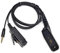 HYSHIKRA Universal Multi-pin to 3.5mm Audio Cable with PTT Compatible with Motorola DP3400 DP4400 DP4800 DGP4150 XiR-P8200 XPR-6300 and 3.5mm Audio Input Interface Headsets with Mics (3.5 to M7)