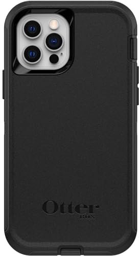 OtterBox Defender Series Screenless Edition Case for iPhone 12 & iPhone 12 Pro (Only) - Case Only - Non-Retail Packaging - Black