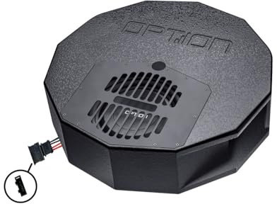 Option Reserverad Subwoofer kompatibel mit Seat Leon 5F/KL, Seat Tarraco mit Beats-Soundsystem ab Werk - Subwoofer inkl. Plug & Play Anschluss