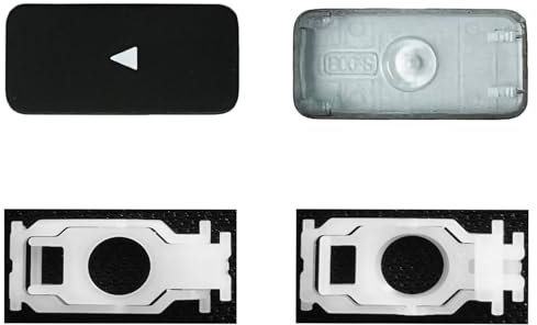 CTBDZ Rechange Chapeau de clé + Charnière de pour Clavier Left flèche pour MacBook Pro 13,16 A2141,A2442,A2485,A2251,A2289,A2338 2019-2021,pour MacBook Air 13 A2179 A2337 A2681 Keycap with Hinge
