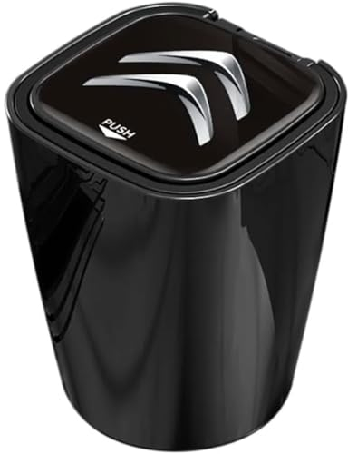 Auto Tragbar Aschenbecher mit Deckel für Citroen Evasion Grand C4 Picasso C4 Easy Clean Abnehmbarer Rauchfrei Selbstverlöschender Aschenbecher