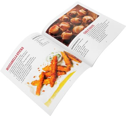 CIYODO Recettes Pour Friteuse à Air Anglais Avec Instructions Étape Par Étape Et Recettes Faciles