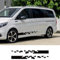 LIOUFTT Autoaufkleber, Vinyl-Dekoration, Racing-Dekor-Aufkleber, passend für Mercedes Benz Vito V-Klasse Viano W447 W639 W638 Wohnmobil