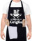 Halinuia Grembiule Barbecue Uomo Re Della Griglia Grembiule Cucina Divertenti con 2 Tasche Impermeabile per bbq Grigliate e Cucinare all'Aperto
