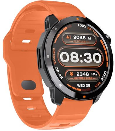 Lixada GPS-Sport-Smartwatch, kabellos, Sprechuhr, Kompass, Höhenmesser, Barometer, Smartwatch