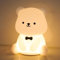 Anywin Teddy Bear Nachtlicht Silikon Bär Lampe Dimmbares Kinderzimmer Nachtlicht, Wiederaufladbare LED Nachttischlampe mit 30 Minuten Timer Geschenke für Jungen, Mädchen