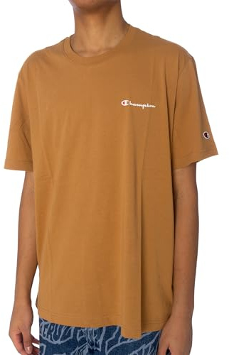 Champion Herren Legacy Icons Tonal Logo - S/S Crewneck T-Shirt (1er Pack)