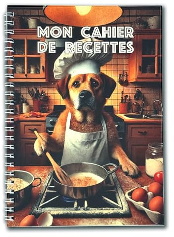 Générique Mon cahier de recettes I Notez, organisez, personnalisez et préservez vos meilleurs plats pour inspirer votre cuisine au quotidien et transmettre votre passion à vos proches.