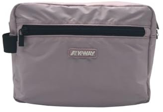 K-way Necessaire da viaggio realizzato in tessuto ripstop impermeabile, idrorepellente, antivento. Leggero e funzionale con uno scomparto capiente, tasca con zip sul davanti e un manico laterale in n.