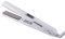 Professional Infrared Hair Straightener Styler Cold Iron, Recovers The Damaged Hair, Ultrasonic Infrared Hair Care Hair Styler with LCD Display, White