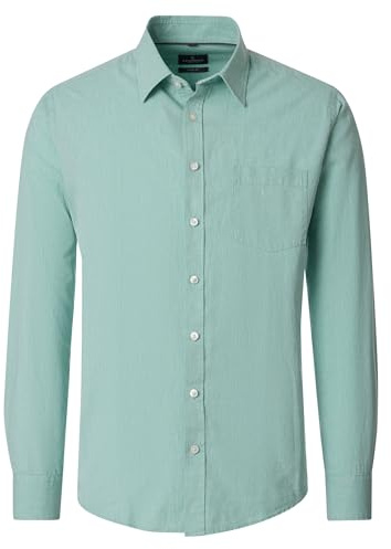 CASAMODA Leinenhemd Langarm Uni Casual Fit