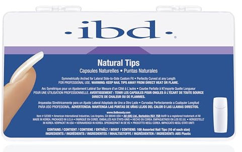 ibd Nail Tips - Natural Tips - 100ct