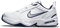 NIKE 416355-102 Nike Air Monarch IV Sneaker Male Weiße/Metallic Silver-Midnight Navy EU 40.5