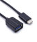 Cavo OTG tipo C negro compatibile con Honor 8, Honor 9, Samsung Tab S3, Nokia N1 Chrombook Pixel 2015, Nexus 5 x Pixel, C e tutti i nuovi dispositivi muniti di una porta USB di tipo C.