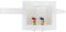 Eastman 60261 Dual Double Outlet Box for Washing Machines, White/Opulent Garden, 1/2 in. Expansion PEX Connection
