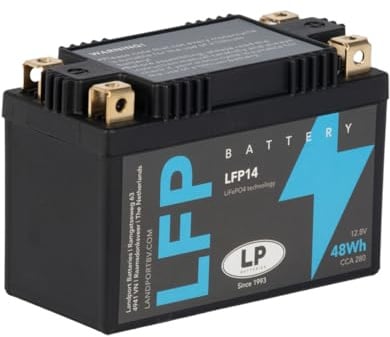 Accossato ML LFP14-724 Lithium Batterie für Honda VFR 800 X, 800