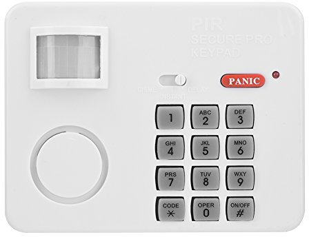 fosa Kabelloser Haussicherheitsalarm für Auffahrt,PIR-Bewegungsmelder,Alarmsystem für Zuhause,Sicherheit,Außen-Alert-System,Hof,Garage,Tor,Pool