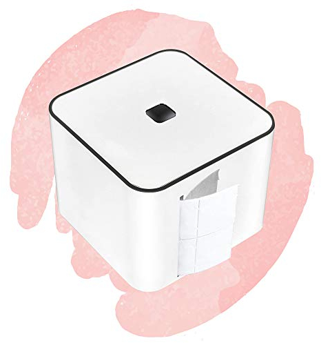 ND24 NailDesign® Zelletten Box - The Cube - elegante Zelettenrolle für Nägel Design - für professionelle Nagelstudios entwickelt und ideal für Anfänger - Zeletten für professionelle Gelnägel