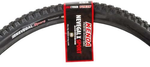KENDA Mixte Reifen 26x2.10, 52-559, K-1150, Nevegal X Sport, DTC (Stick-e+l3rpro), 60 Tpi, Schwarz, Banderole Copertone