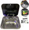 ÉVier de RV Evier Camping Car avec Couvercle Lavabo de Camping-Car avec Robinet Caché Repliable pour Camping-Cars, Caravanes Classiques