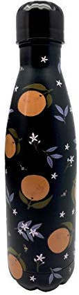 Bouteille isotherme 500ml orange et noir