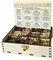 Räucherbox Geschenkbox mit 12 Sorten Räuchermischungen Reinigung und Orientierung, Hausreinigung 14 x 10 x 4 cm