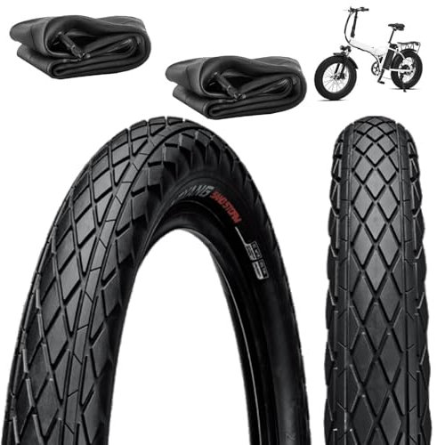 Par de neumáticos Chayang Big Daddy 20 × 4.0 + cámaras para bicicleta MTB con ruedas Fat de 20 tacos