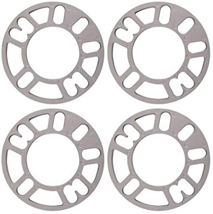 BESPORTBLE 4Pcs Spurverbreiterungen Distanzscheiben Platte Legierung Aluminium 4 5 Stud für Autocar Universal