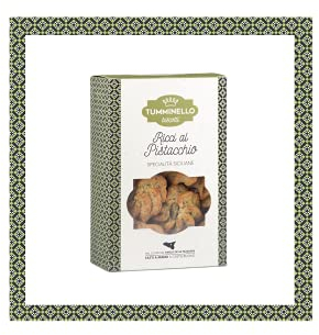 Biscotti Siciliani Artigianali Ricci al Pistacchio Tumminello 220 gr