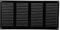 Vent Systems 400 x 200 mm / 16 x 8 Inch Air Vent Cover Black Metal Air Return Grill with Built in Pest Guard Screen HVAC Vent Cover for Home Improvement Vent Duct Cover