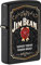 Zippo Sturmfeuerzeug - Modell Jim Beam - Black Matte Finish mit Color Image - Nachfüllbar - Wiederverwendbar - Windfestes Design - Geschenkbox - Made in USA