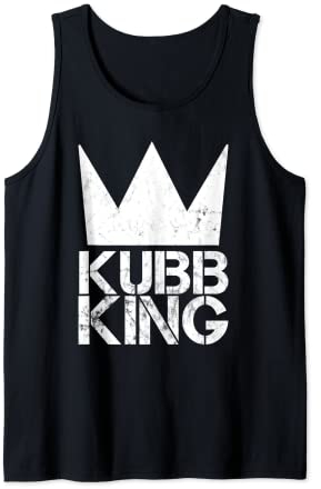 Kubb King Wikingerschach Für Fans von Kubb Tank Top