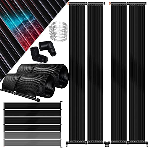 KESSER® Solarkollektor Poolheizung 500 x 140 cm, Warmwasser Heizung Solarheizung für Pools Schwimmbad bis 40.000 l Wasserinhalt l Beliebig erweiterbar l UV-beständiger Kunststoff