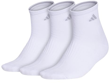 Cushioned Quarter Socks (3-Pair) over the ankle fit with arch compression