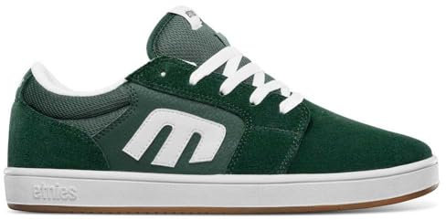 Etnies Herren Cresta Skate Shoe, Green/White, 42.5 EU