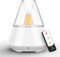 LtYioe Aroma Diffuser Für Ätherische Öle, 150ml Ultraschall Luftbefeuchter Aromatherapie Diffusor mit Fernbedienung, Wasserlose Abschaltautomatik und LED Stimmungslicht 2-Gang-Einstellung(Weiß)