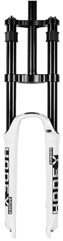 MTB Bike Air Fork Front Fork DH Double Shoulder Fork 26 27.5 29 Inch 9X100MM Quick Release C,29in