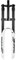 Forcella Pneumatica Per Bici MTB Forcella Anteriore DH Forcella A Doppia Spalla 26 27,5 29 Pollici 9X100MM Rilascio Rapido C,29in