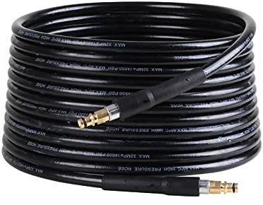 Felenny High Pressure Washer Hose, 6m/19.6ft Flexible Power Washer Hose Replacement Compatible with Karcher K Series Washers K2/K3/K4