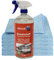 ROGGE Kunststoff Fensterrahmen Reiniger Set inkl. 5x SUPER SOFT Microfasertücher 40x40cm Soft. 1Liter gebrauschsfertiger Reiniger für abwaschbare Kunststoff, Rolläden, Jalousien, Fenster-, Rahmen.