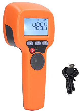 Digitales Handstroboskop mit Einer Messung von 60–99999U/min,Berührungsloser LED-Blitz-Stroboskop-Drehzahlmesser, Hohe Genauigkeit Wiederaufladbarer LED-Blitz-Stroboskop-Tachometer