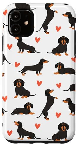 Dachshund Dogs Animal Wiener dog or sausage dog Pet Dog Case for iPhone 11