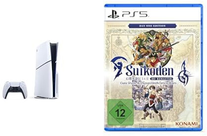 Playstation®5 Standard Konsole (Slim) & Suikoden 1 & 2 HD Remaster: Day 1