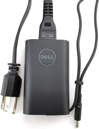 Original 45W 4.5mm Tip AC Charger for Dell XPS 12 9Q23 9Q33 XPS 13 L321X L322X 9333 9343 9350 9360 9370 Inspiron 11 3000 13 5000 7000 14 3000 5000 7000 15 3000 5000 7000 Series Laptop Power Adapter