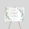 Personalised Wedding Welcome Entrance Sign Board Custom Large Acrylic Plaque Modern Wedding Reception, Engagement Party Decor (Design 10)