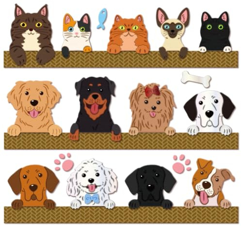 GLOBLELAND Stanzformen Für Katzen Und Hunde Metallknochen Krallen Stanzungen Süße Tier Stanz Und Prägevorlagen Für Scrapbooking Basteln Papierkarten