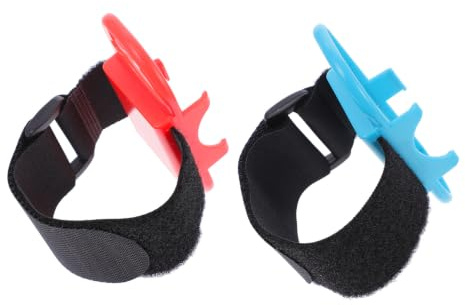 NUOBESTY 2stücke Gamepad-armband Kompatibel Mit Switch Elastisches Armband Mit Game-controller-zubehör Praktisches Gaming-zubehör Armband Für Gamepad
